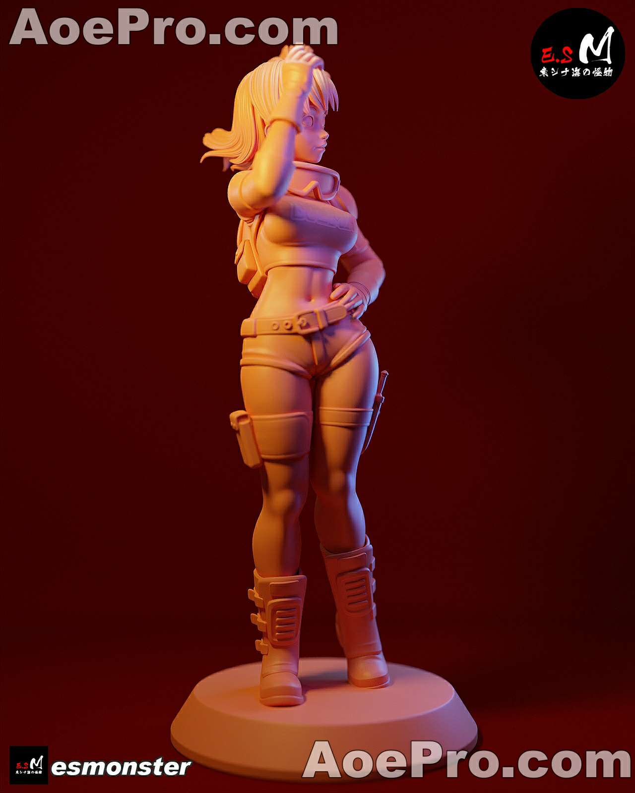 图片[7]|E.S Monster Bulma Dragon Ball – 3D Print Model Figure STL - NXlfB1|NXlfB1