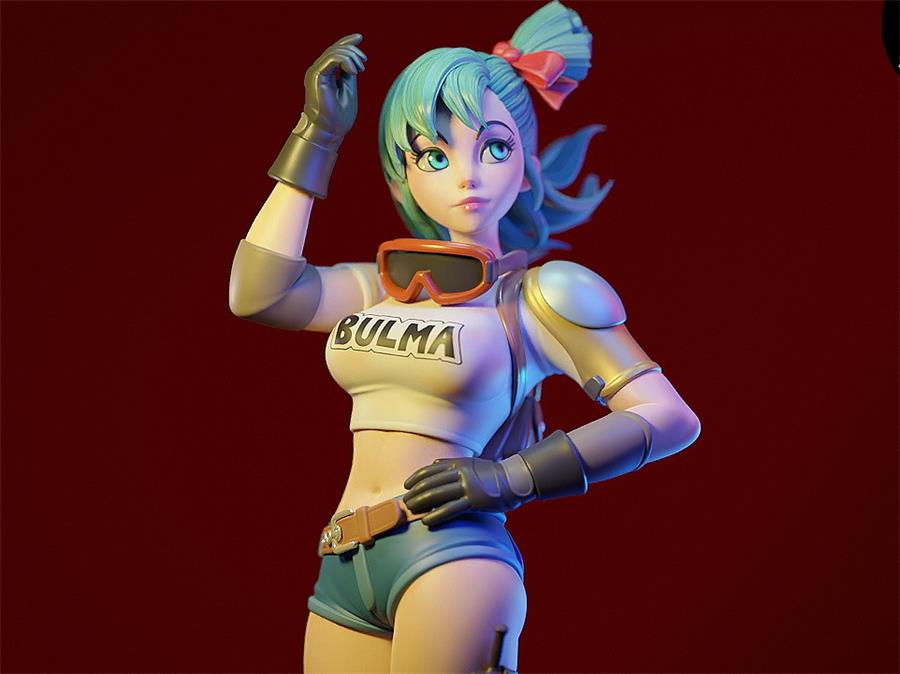 E.S Monster Bulma Dragon Ball – 3D Print Model Figure STL - NXlfB1|NXlfB1