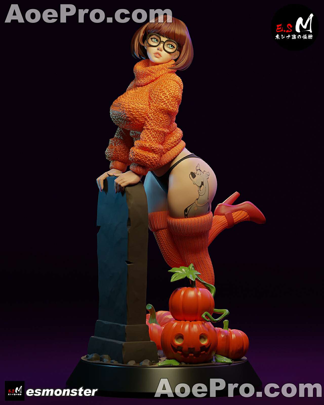 图片[1]|E.S Monster Velma V2 – 3D PRINTABLE Figure STL - NXlfB1|NXlfB1