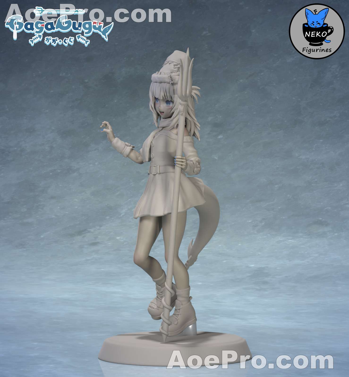 图片[6]|Gawr Gura Christmas (Hololive) – 3D PRINTABLE Figure STL - NXlfB1|NXlfB1