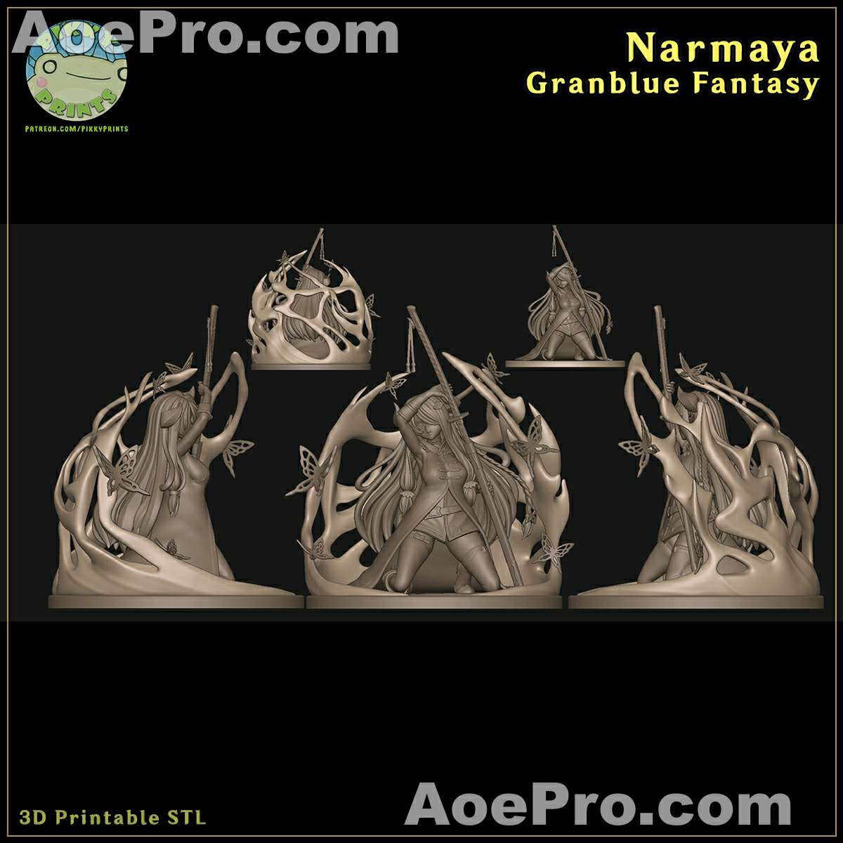 图片[5]|Pikky Prints - Narmaya – 3D Print Model Figure STL - NXlfB1|NXlfB1