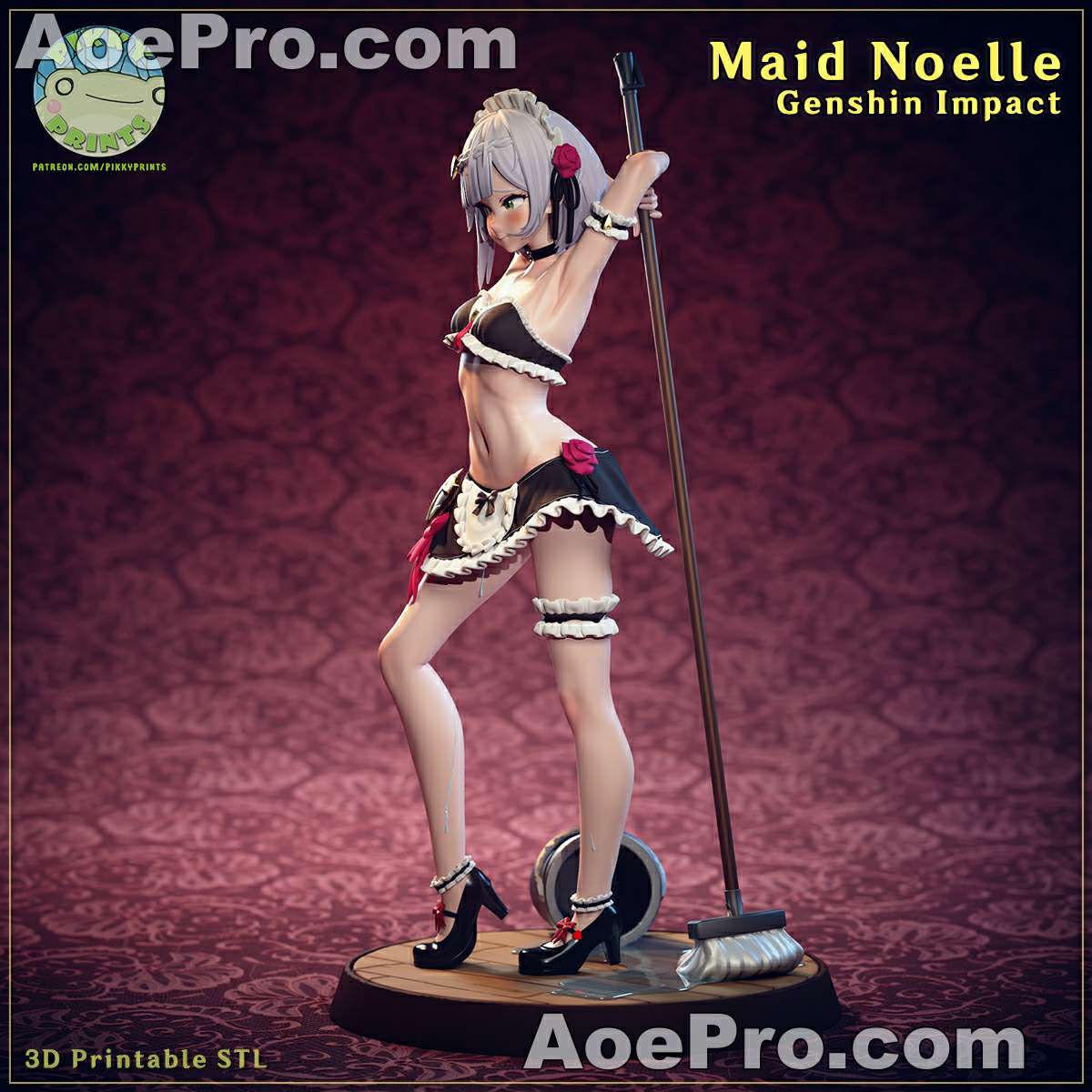 图片[4]|Pikky Prints - Maid Noelle – 3D Print Model Figure STL - NXlfB1|NXlfB1