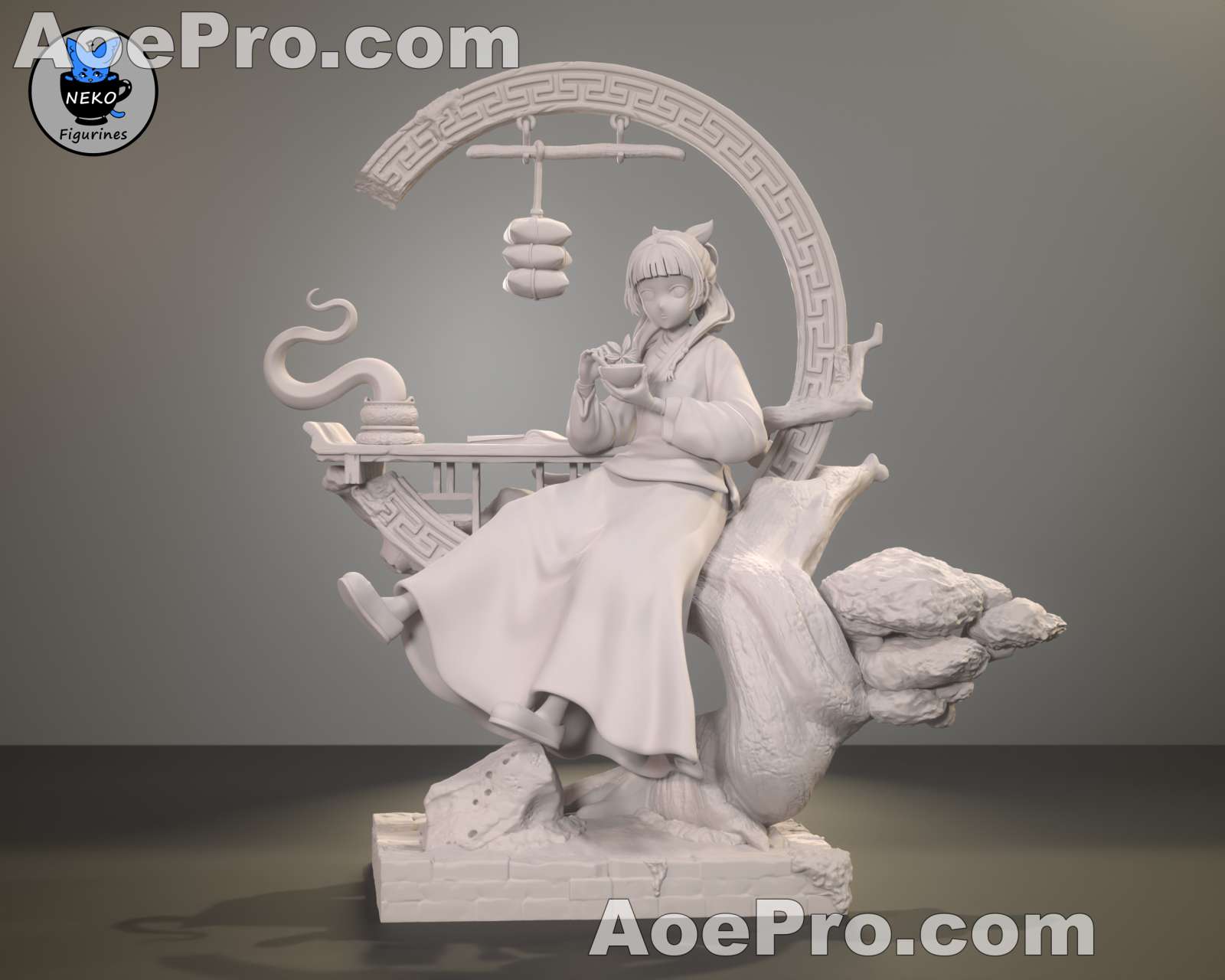 图片[5]|Neko Figurines Maomao (The Apothecary Diaries) – 3D PRINTABLE Figure STL - NXlfB1|NXlfB1