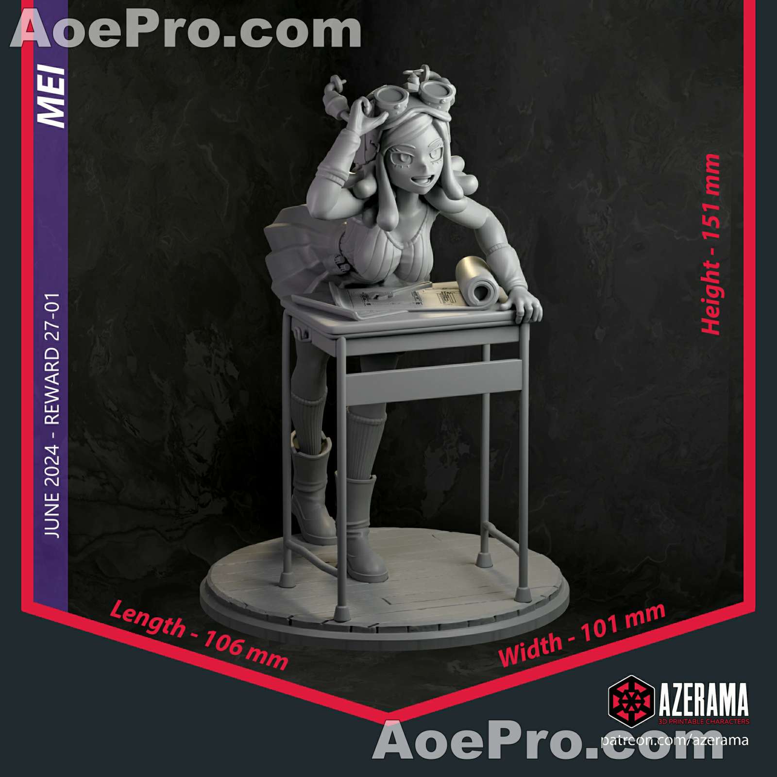 图片[7]|Azerama Hatsume Mei – 3D Print Model Figure STL - NXlfB1|NXlfB1