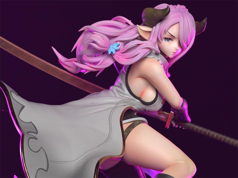 Chuya Factory Narmaya – 3D PRINTABLE Figure STL - NXlfB1|NXlfB1