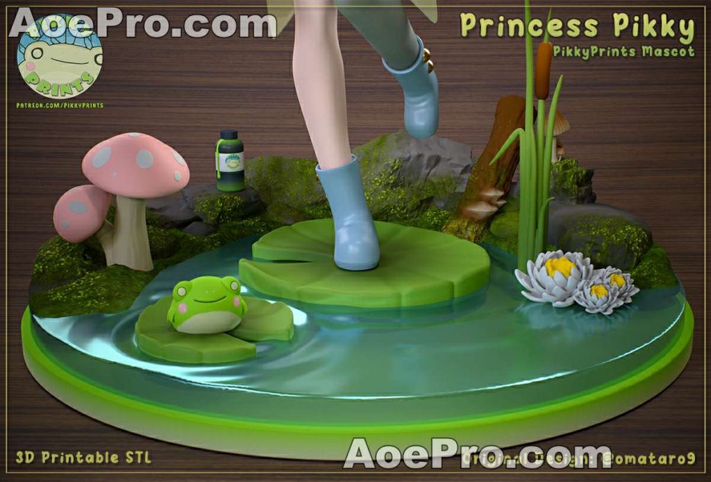 图片[7]|Pikky Prints - Pikky Princess – 3D PRINTABLE Figure STL - NXlfB1|NXlfB1