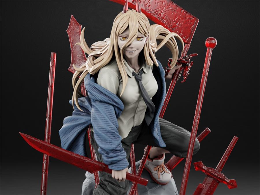 GR8 Power Chainsaw Man – 3D PRINTABLE Figure STL - NXlfB1|NXlfB1