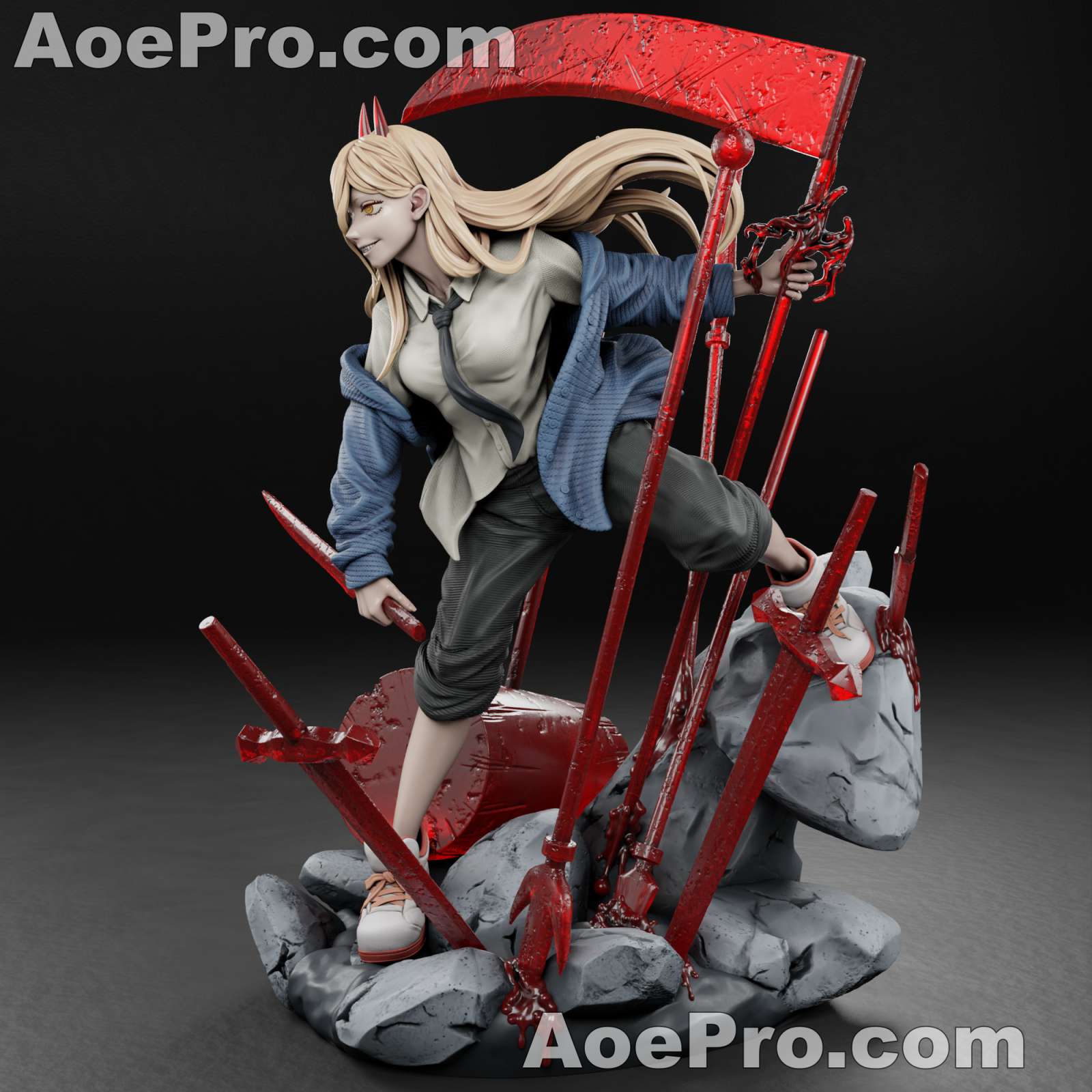 图片[2]|GR8 Power Chainsaw Man – 3D PRINTABLE Figure STL - NXlfB1|NXlfB1