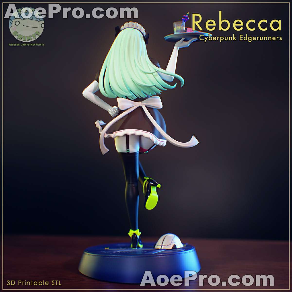 图片[1]|Rebecca - Cyberpunk Edgerunners - 3D Print Model - NXlfB1|NXlfB1