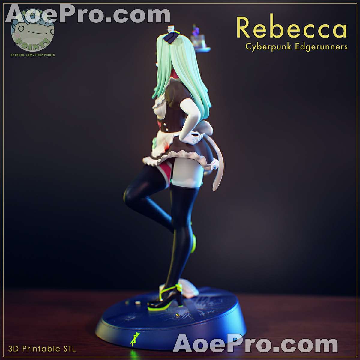 图片[3]|Rebecca - Cyberpunk Edgerunners - 3D Print Model - NXlfB1|NXlfB1