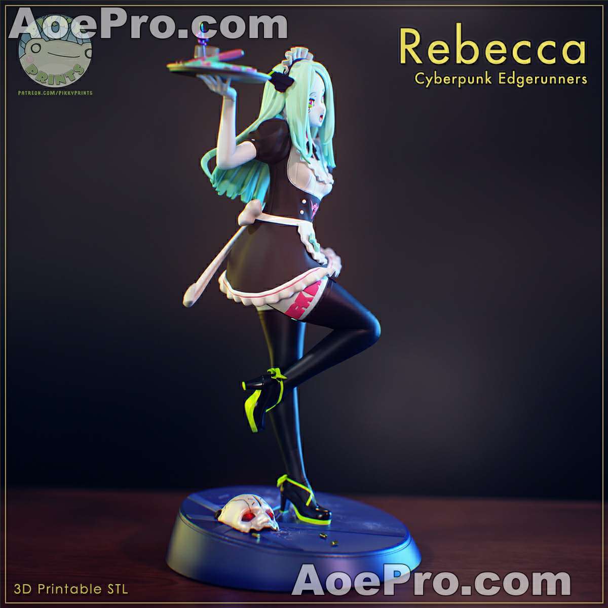 图片[5]|Rebecca - Cyberpunk Edgerunners - 3D Print Model - NXlfB1|NXlfB1