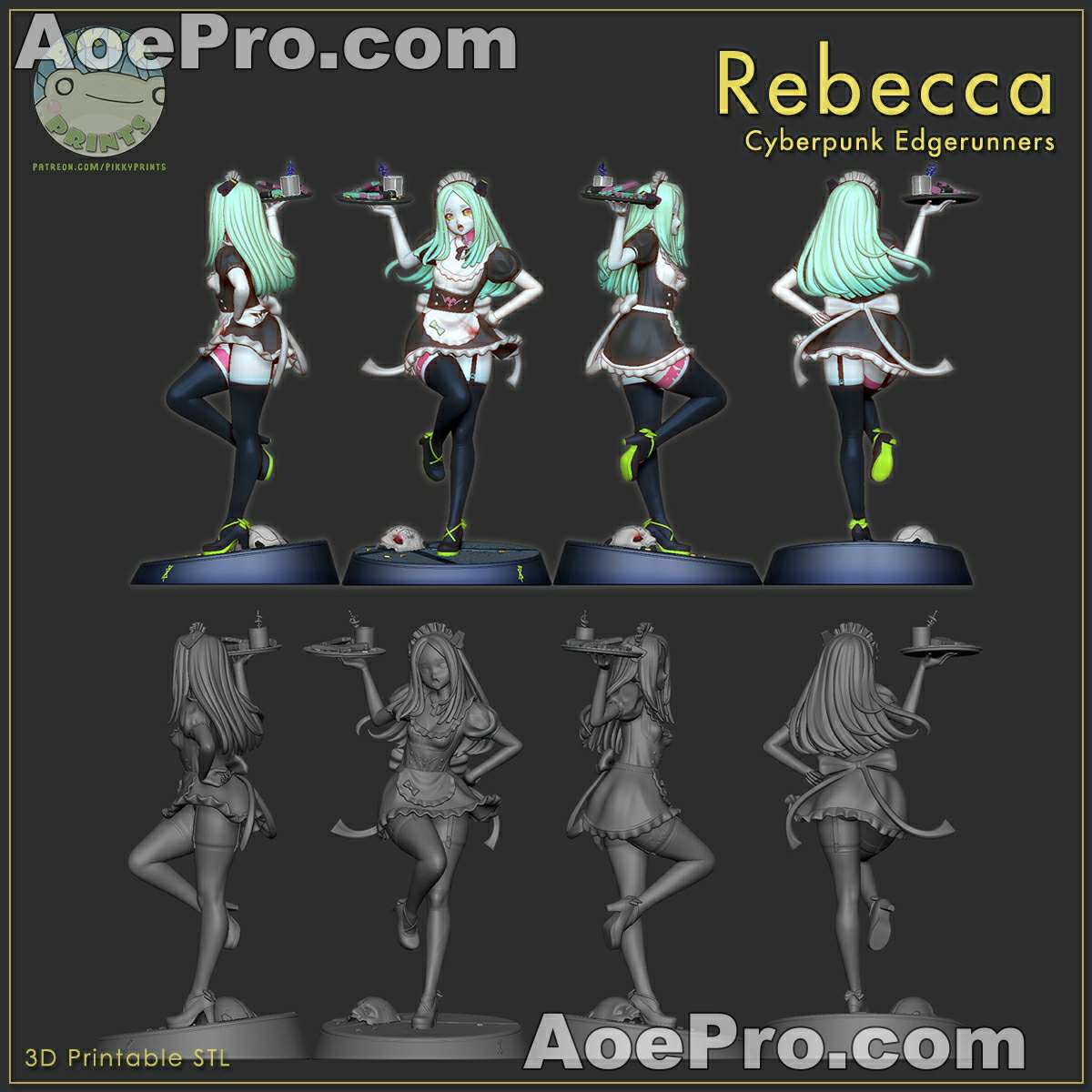 图片[7]|Rebecca - Cyberpunk Edgerunners - 3D Print Model - NXlfB1|NXlfB1