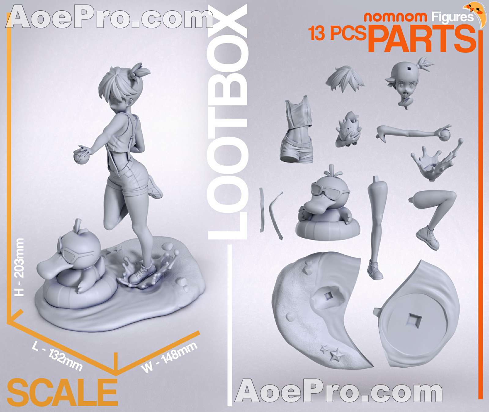 图片[1]|NomNom Figures - Misty – 3D Print Model Figure STL - NXlfB1|NXlfB1