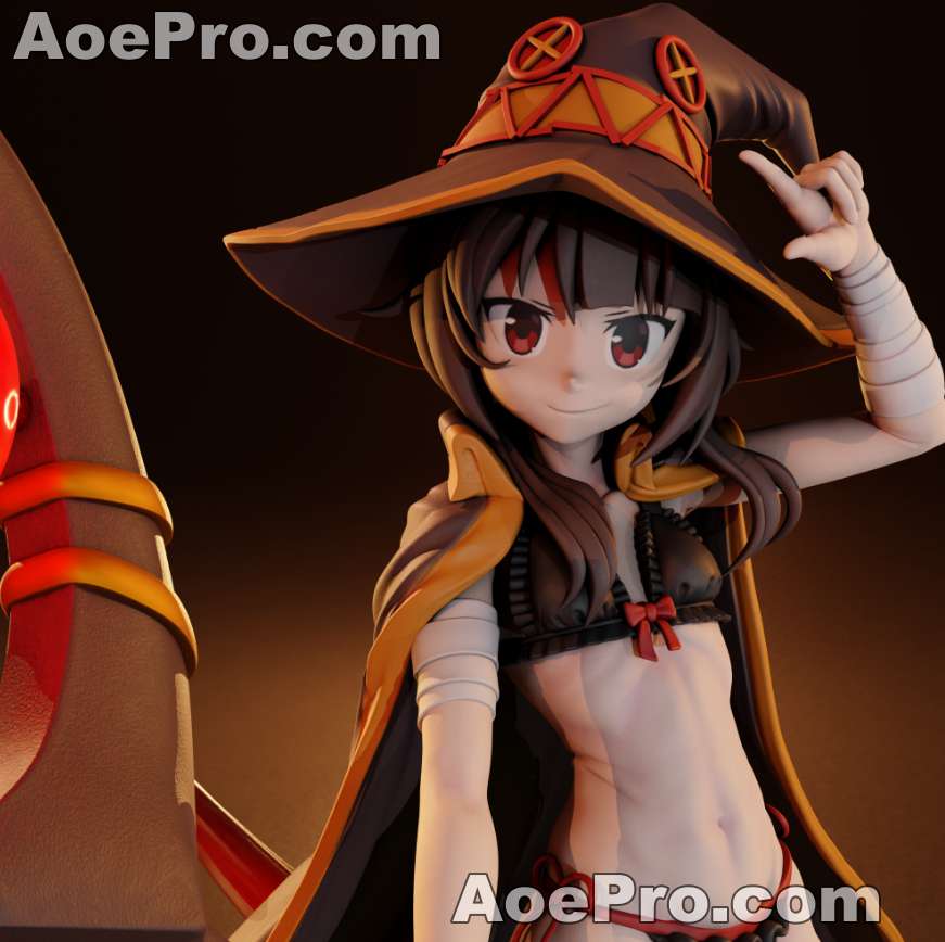 图片[2]|Megumin Sexy Attack - Konosuba – 3D PRINTABLE Figure STL - NXlfB1|NXlfB1