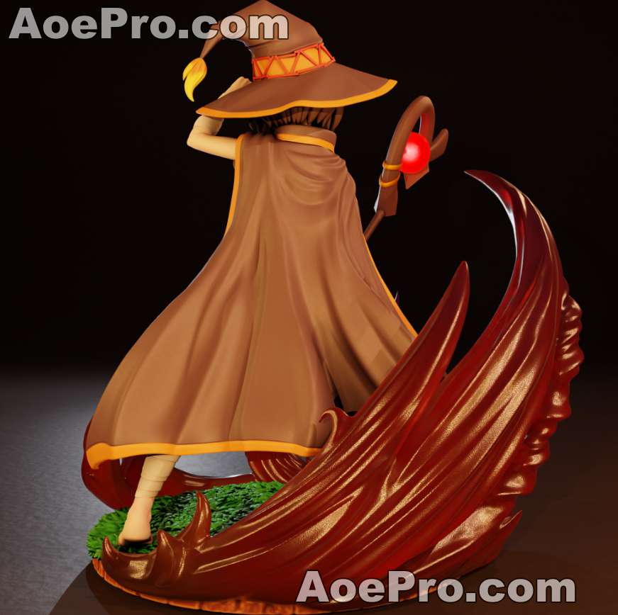 图片[4]|Megumin Sexy Attack - Konosuba – 3D PRINTABLE Figure STL - NXlfB1|NXlfB1