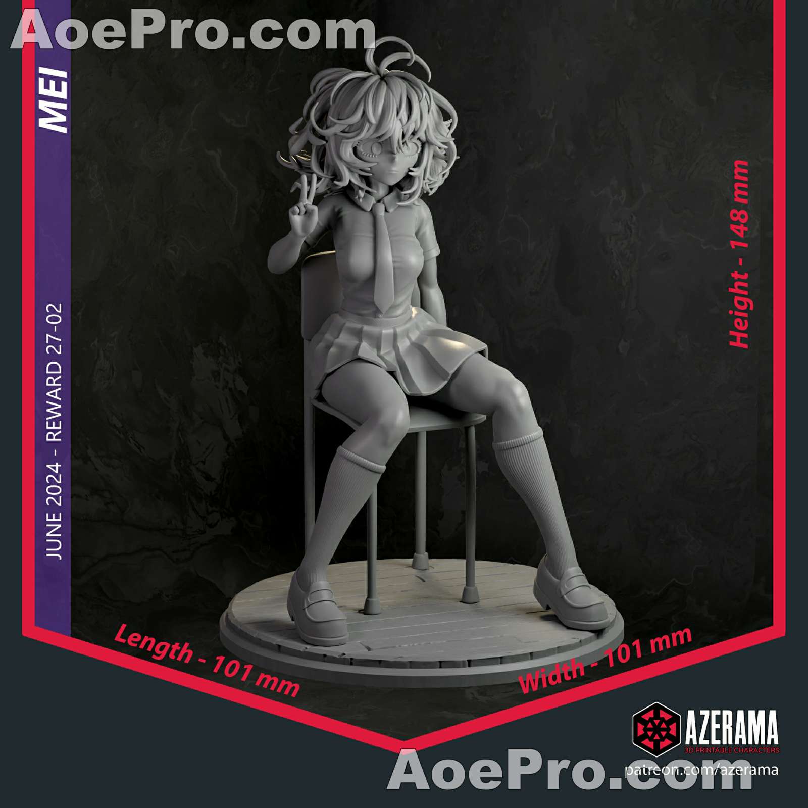 图片[7]|Azerama Toru Hagakure – 3D Print Model Figure STL - NXlfB1|NXlfB1