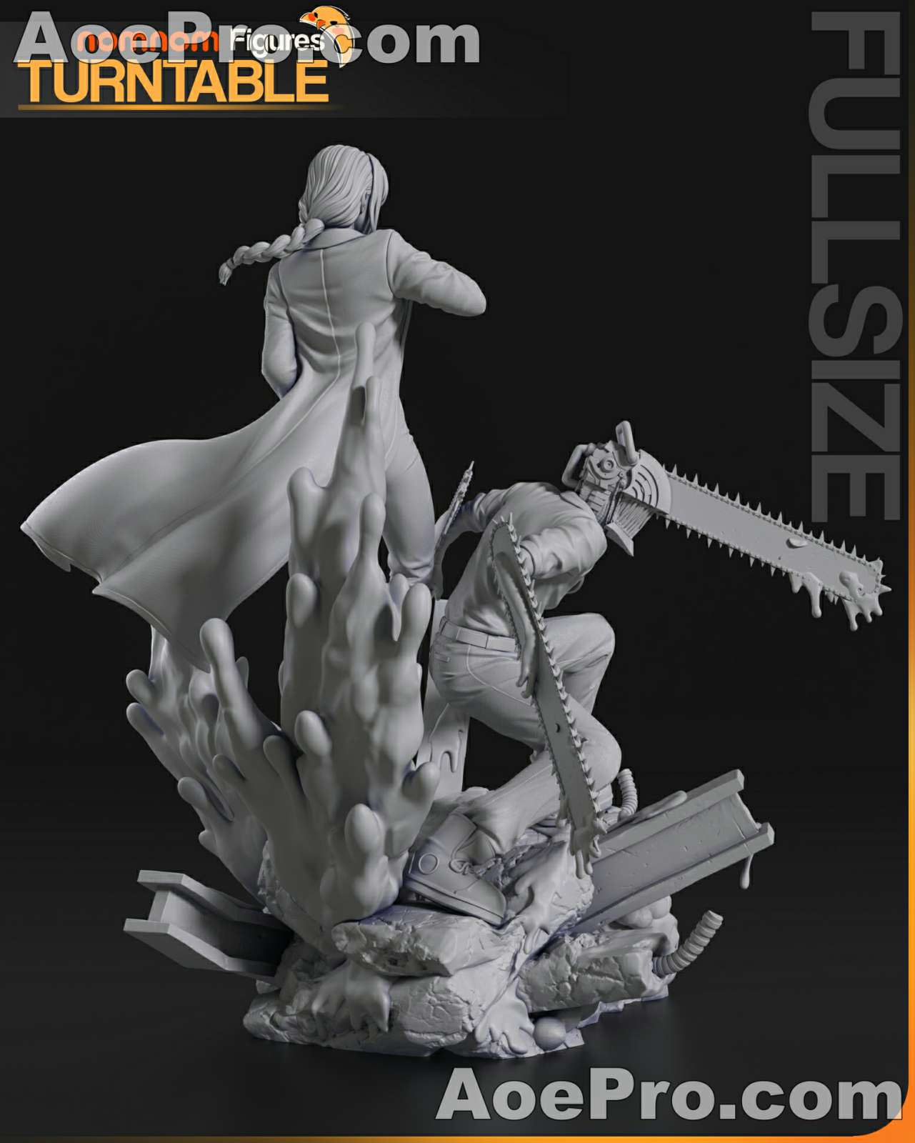 图片[6]|Nomnom Figures - Makima and Denji from Chainsaw Man – 3D PRINTABLE Figure STL - NXlfB1|NXlfB1