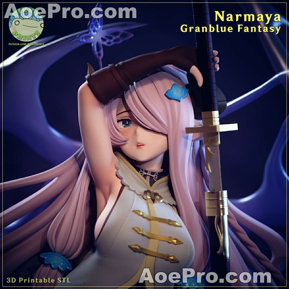 图片[4]|Pikky Prints - Narmaya – 3D Print Model Figure STL - NXlfB1|NXlfB1