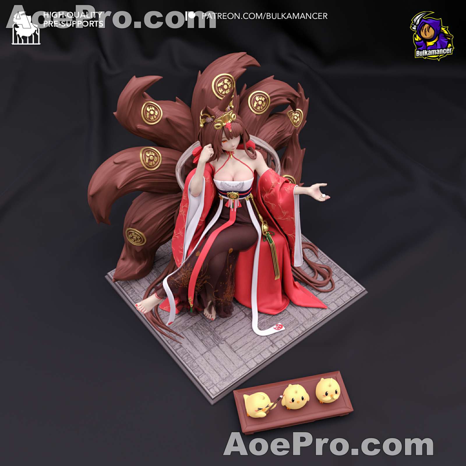 图片[3]|Bulkamancer Sculpts - Dimitri & Pensive Kitsune – 3D PRINTABLE Figure STL - NXlfB1|NXlfB1