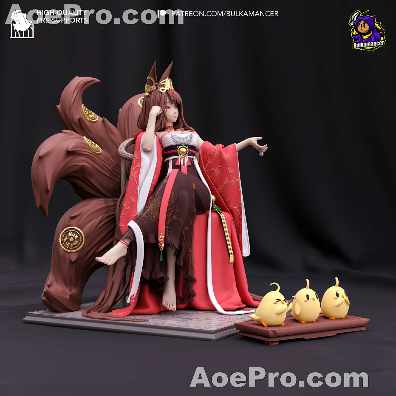 图片[4]|Bulkamancer Sculpts - Dimitri & Pensive Kitsune – 3D PRINTABLE Figure STL - NXlfB1|NXlfB1