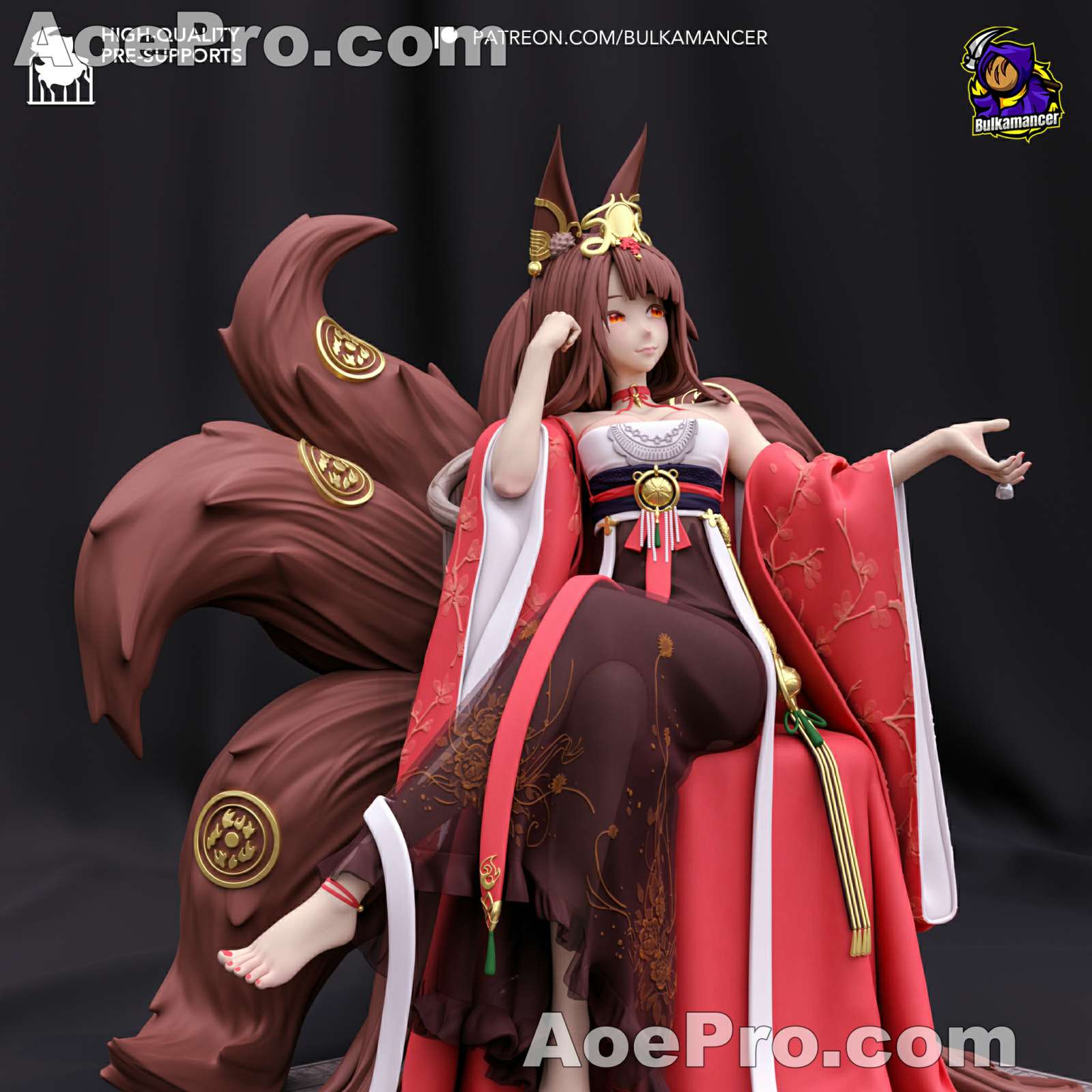 图片[6]|Bulkamancer Sculpts - Dimitri & Pensive Kitsune – 3D PRINTABLE Figure STL - NXlfB1|NXlfB1