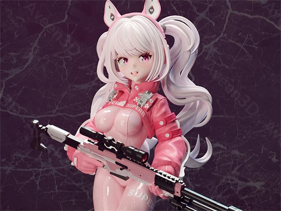 Alice Nikke – 3D PRINTABLE Figure STL - NXlfB1|NXlfB1