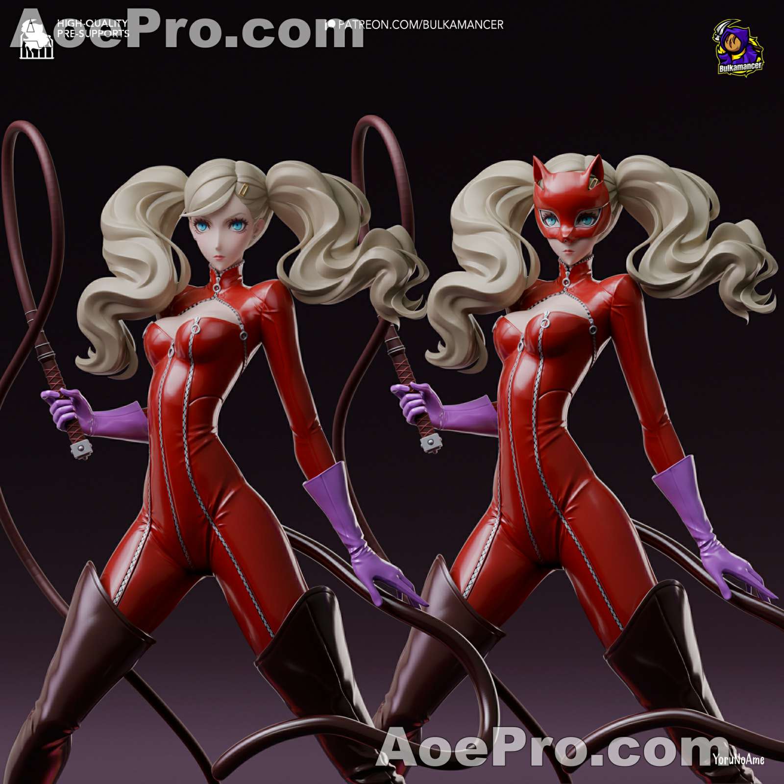 图片[1]|Bulkamancer Sculpts - Ann (Persona 5) – 3D PRINTABLE Figure STL - NXlfB1|NXlfB1