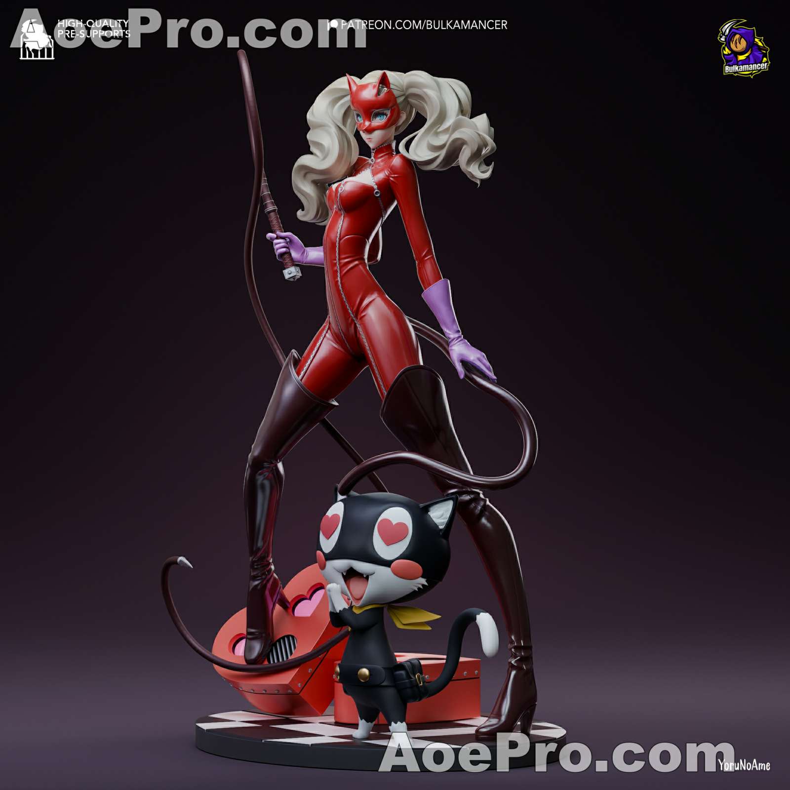 图片[2]|Bulkamancer Sculpts - Ann (Persona 5) – 3D PRINTABLE Figure STL - NXlfB1|NXlfB1