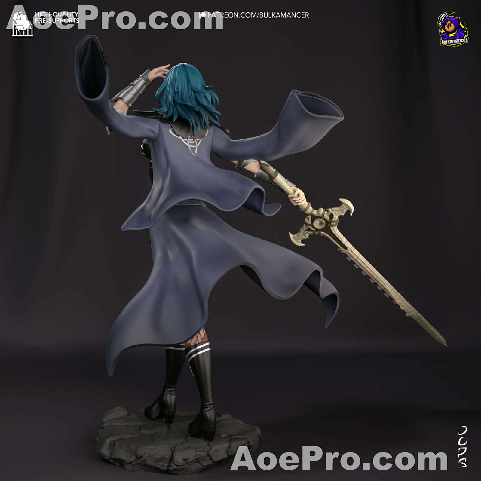 图片[4]|Bulkamancer Sculpts - Ashen Professor – 3D PRINTABLE Figure STL - NXlfB1|NXlfB1