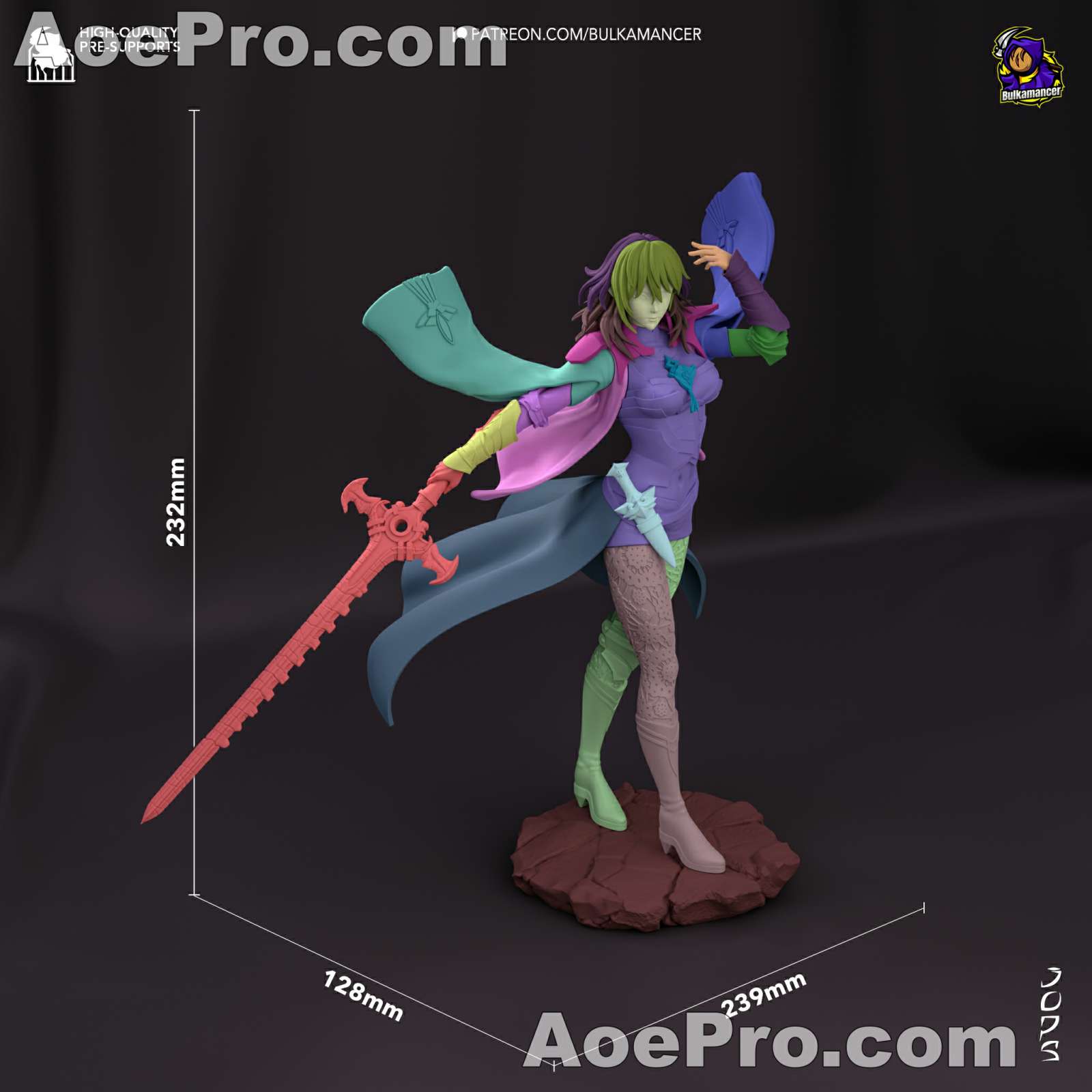 图片[5]|Bulkamancer Sculpts - Ashen Professor – 3D PRINTABLE Figure STL - NXlfB1|NXlfB1