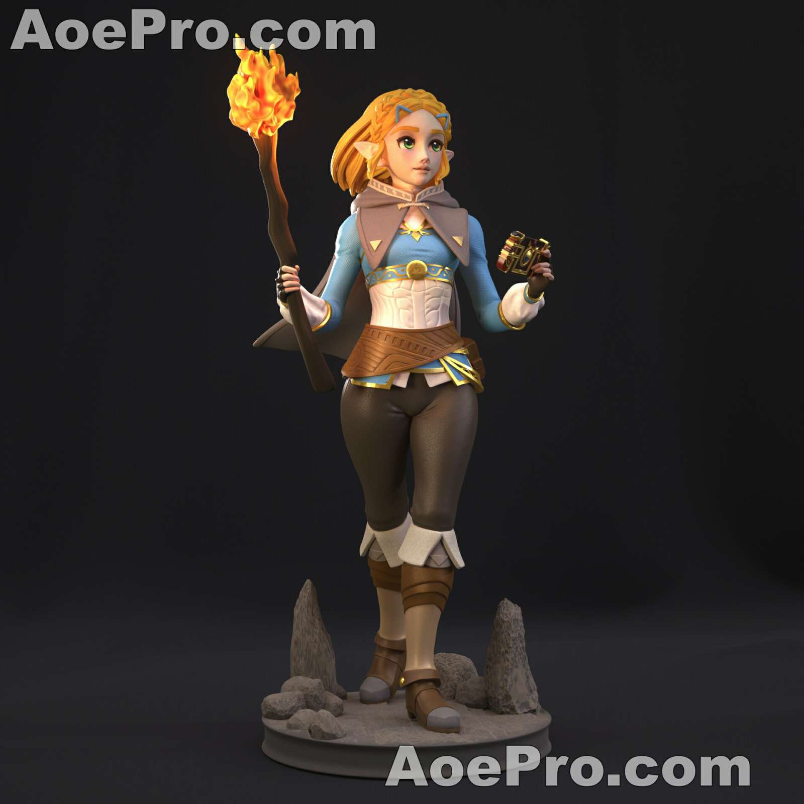 图片[1]|Bulkamancer Sculpts - Zelda (Tears of the Kingdom) – 3D PRINTABLE Figure STL - NXlfB1|NXlfB1