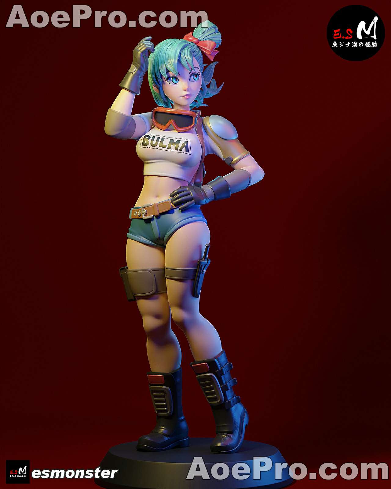 图片[3]|E.S Monster Bulma Dragon Ball – 3D Print Model Figure STL - NXlfB1|NXlfB1