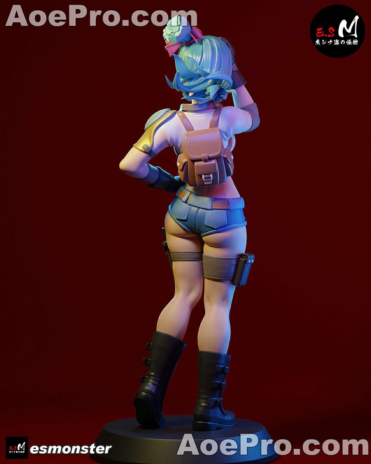 图片[4]|E.S Monster Bulma Dragon Ball – 3D Print Model Figure STL - NXlfB1|NXlfB1