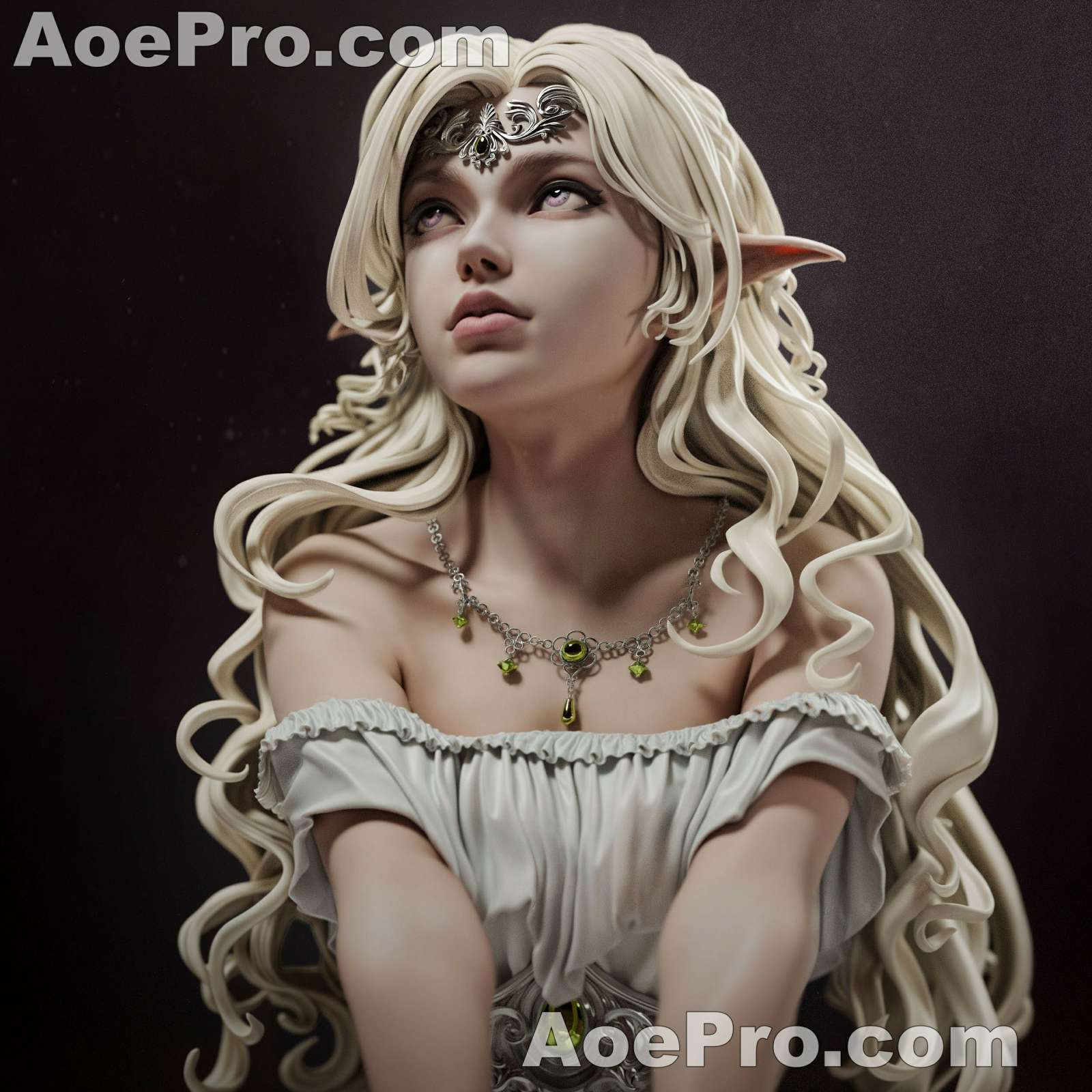 图片[1]|Elf Princess – 3D PRINTABLE Figure STL - NXlfB1|NXlfB1