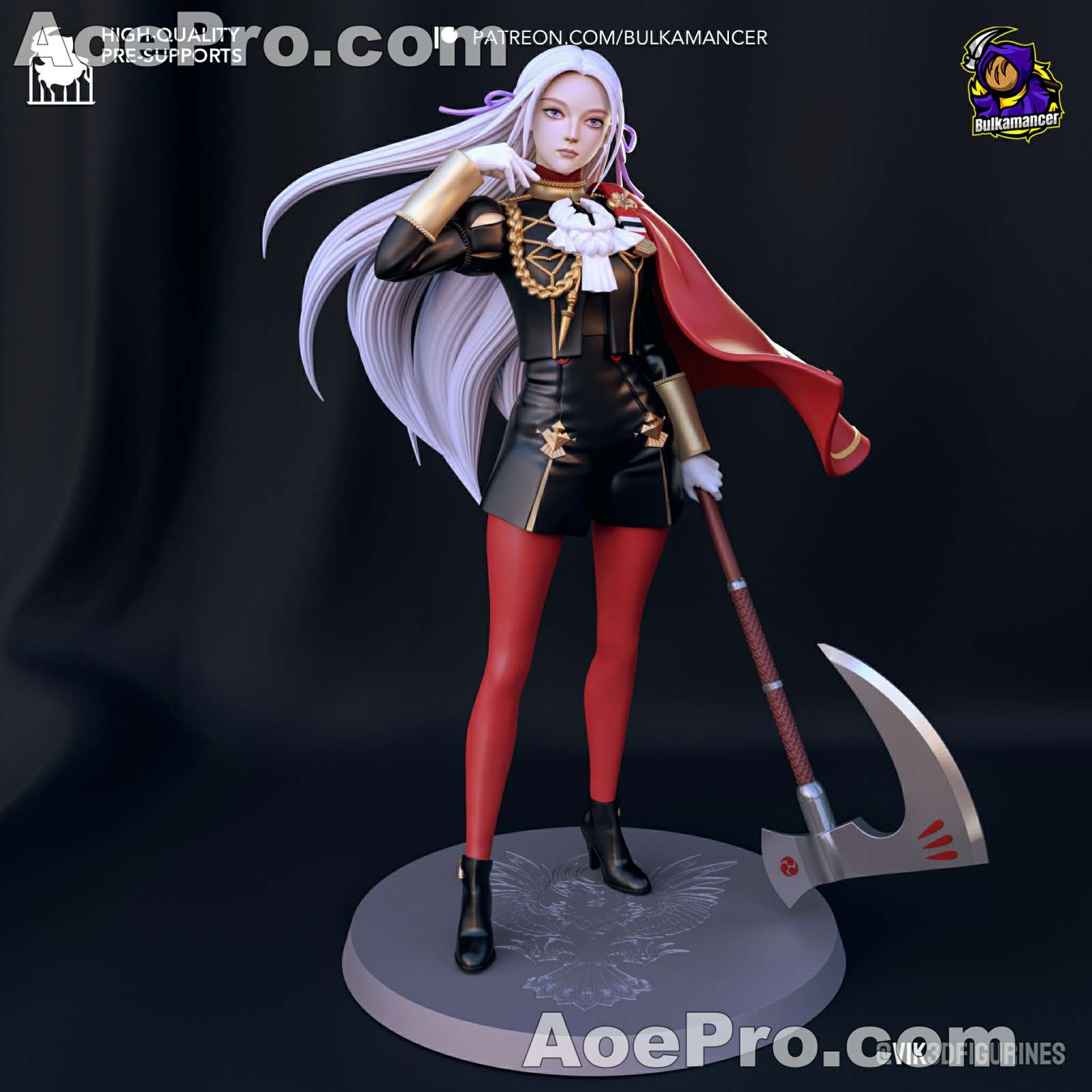 图片[1]|Bulkamancer Sculpts - Fiery Student – 3D PRINTABLE Figure STL - NXlfB1|NXlfB1