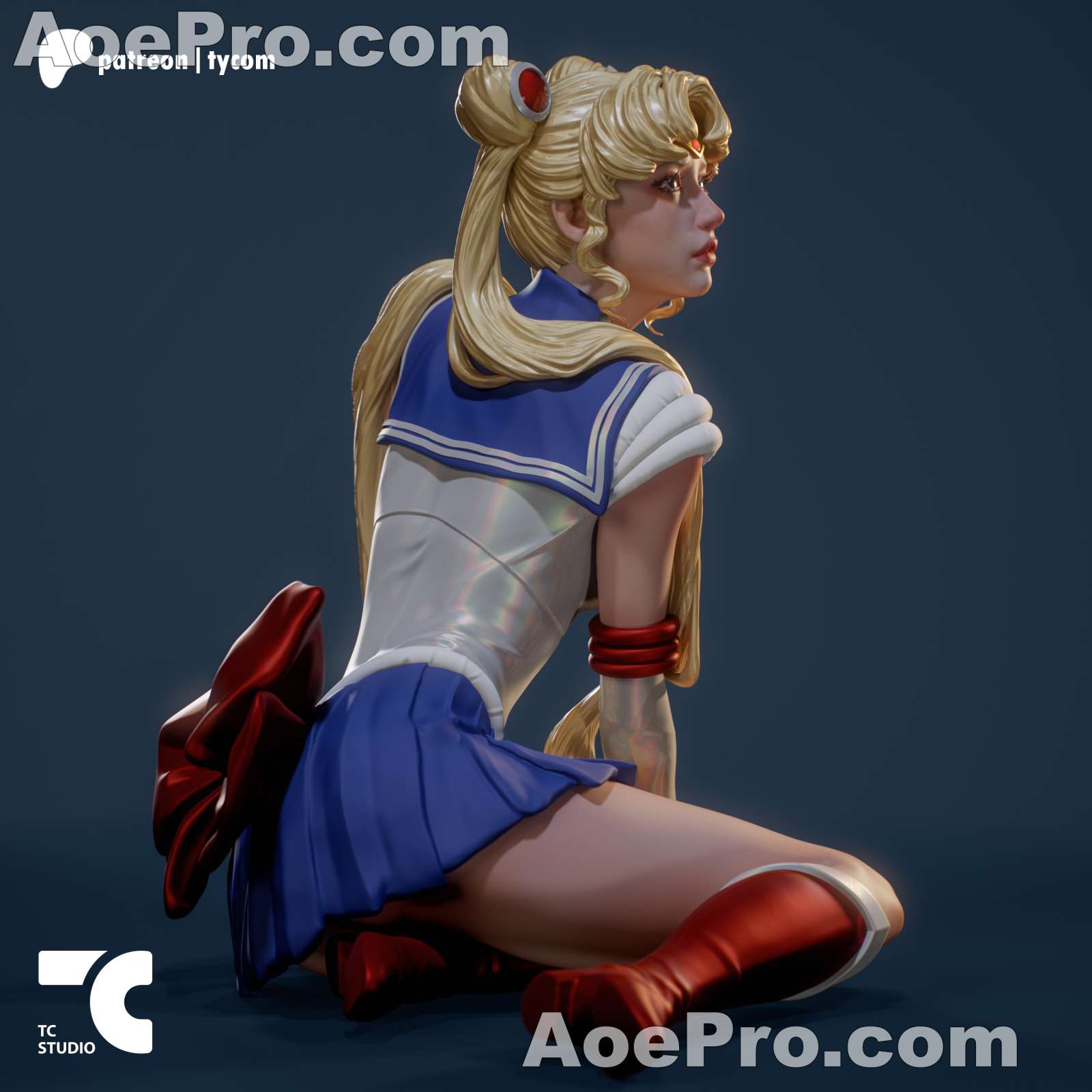 图片[3]|TC Random Collectibles - Sailor Moon – 3D Print Model Figure STL - NXlfB1|NXlfB1