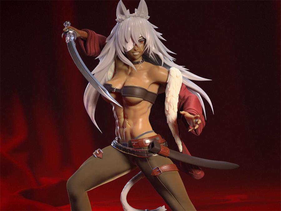 Mushoku Tensei - Ghislaine Dedoldia – 3D PRINTABLE Figure STL - NXlfB1|NXlfB1