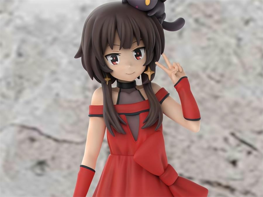 Sin3Dstudio - Konosuba Megumin – 3D PRINTABLE Figure STL - NXlfB1|NXlfB1