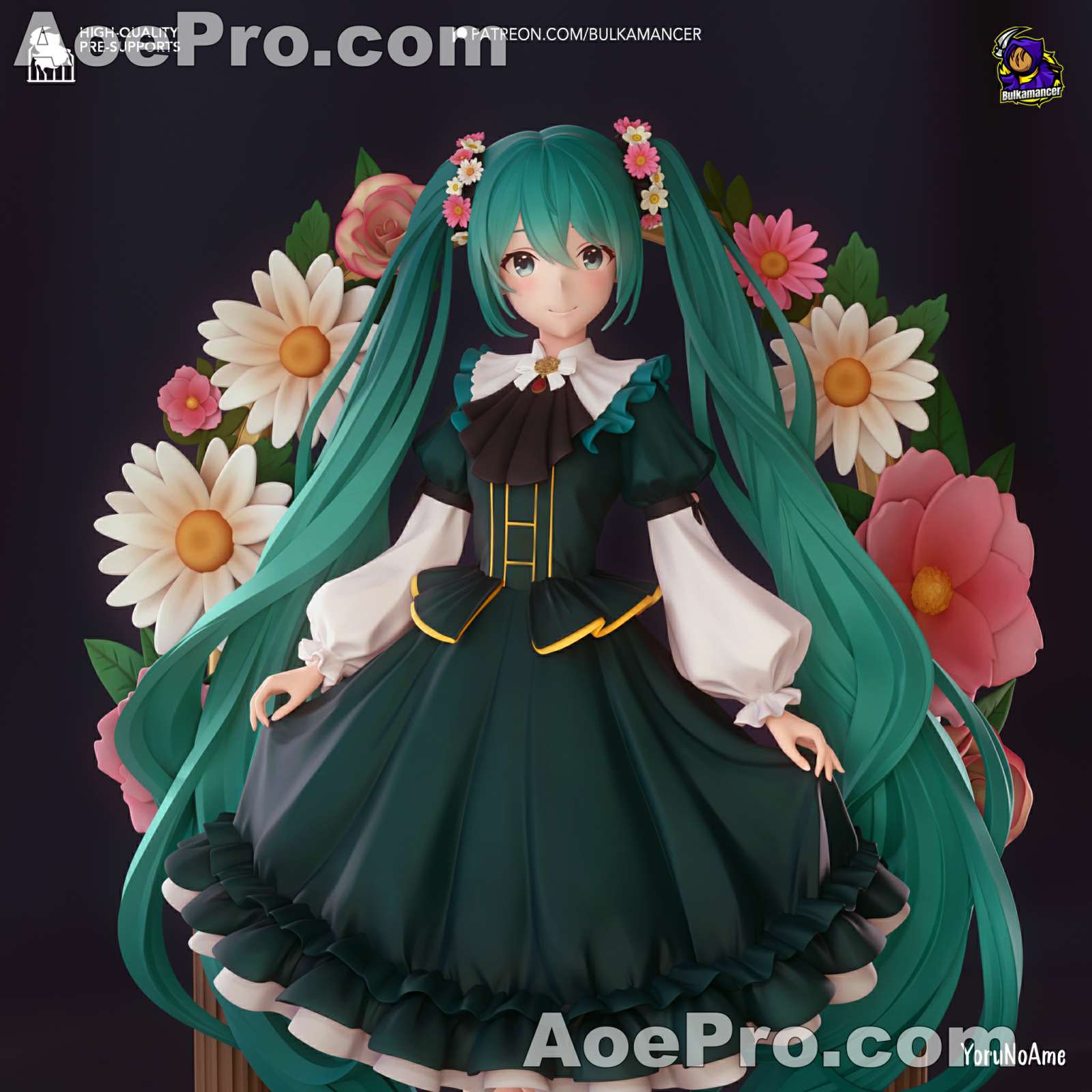 图片[1]|Bulkamancer Sculpts - Hatsune Miku – 3D PRINTABLE Figure STL - NXlfB1|NXlfB1