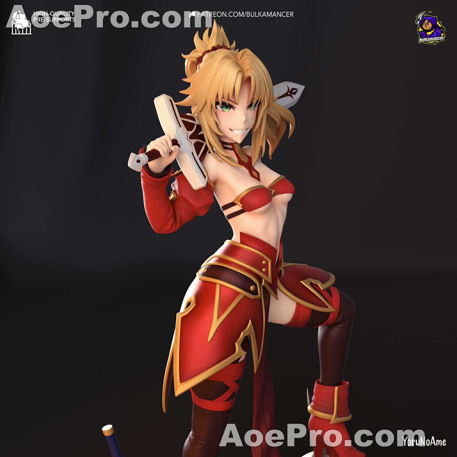 图片[2]|Bulkamancer Sculpts - Mordred Pendragon – 3D PRINTABLE Figure STL - NXlfB1|NXlfB1