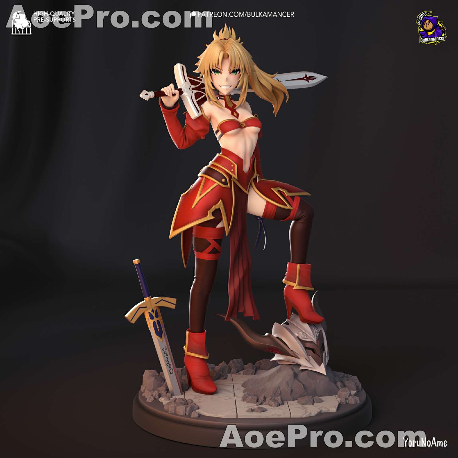 图片[3]|Bulkamancer Sculpts - Mordred Pendragon – 3D PRINTABLE Figure STL - NXlfB1|NXlfB1