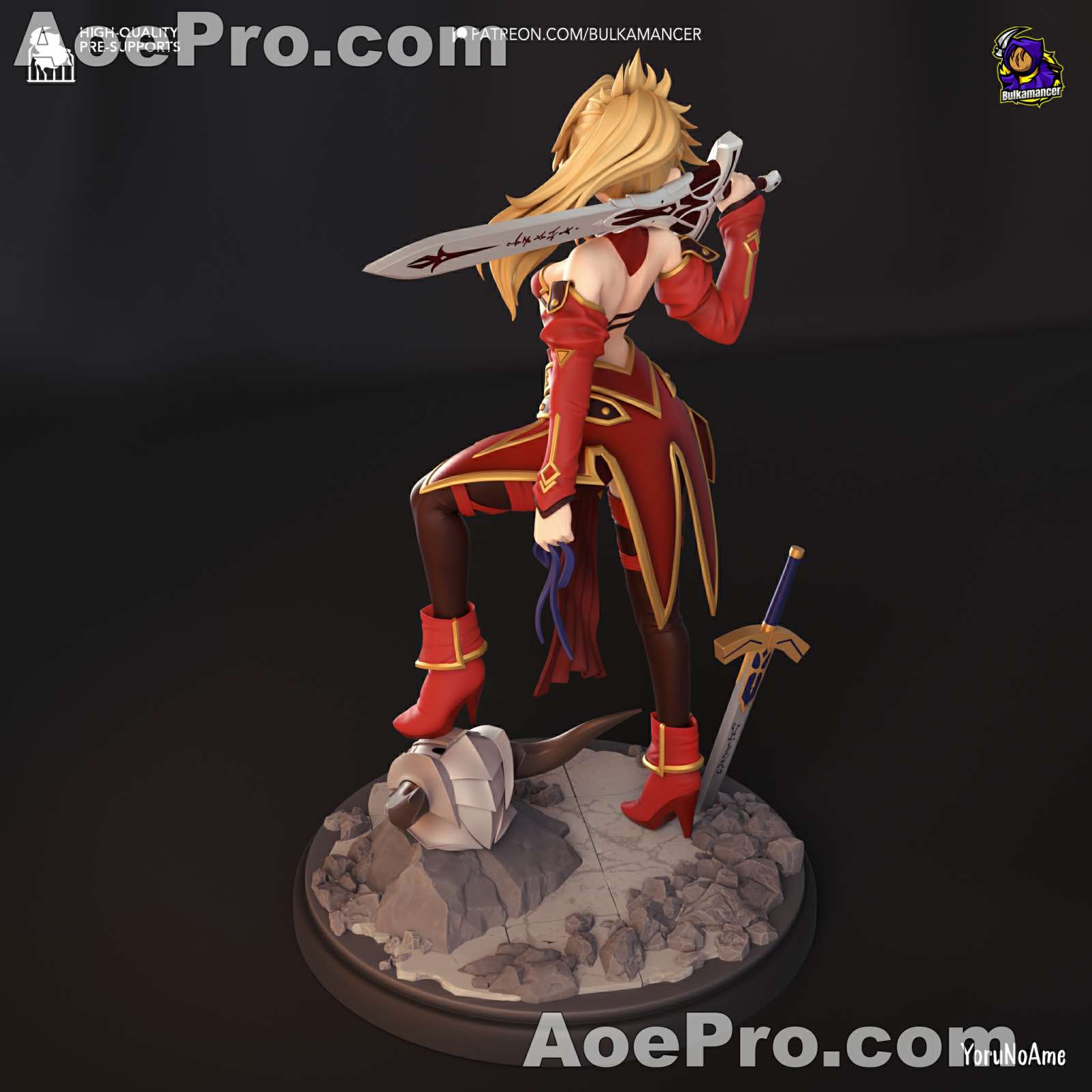 图片[5]|Bulkamancer Sculpts - Mordred Pendragon – 3D PRINTABLE Figure STL - NXlfB1|NXlfB1