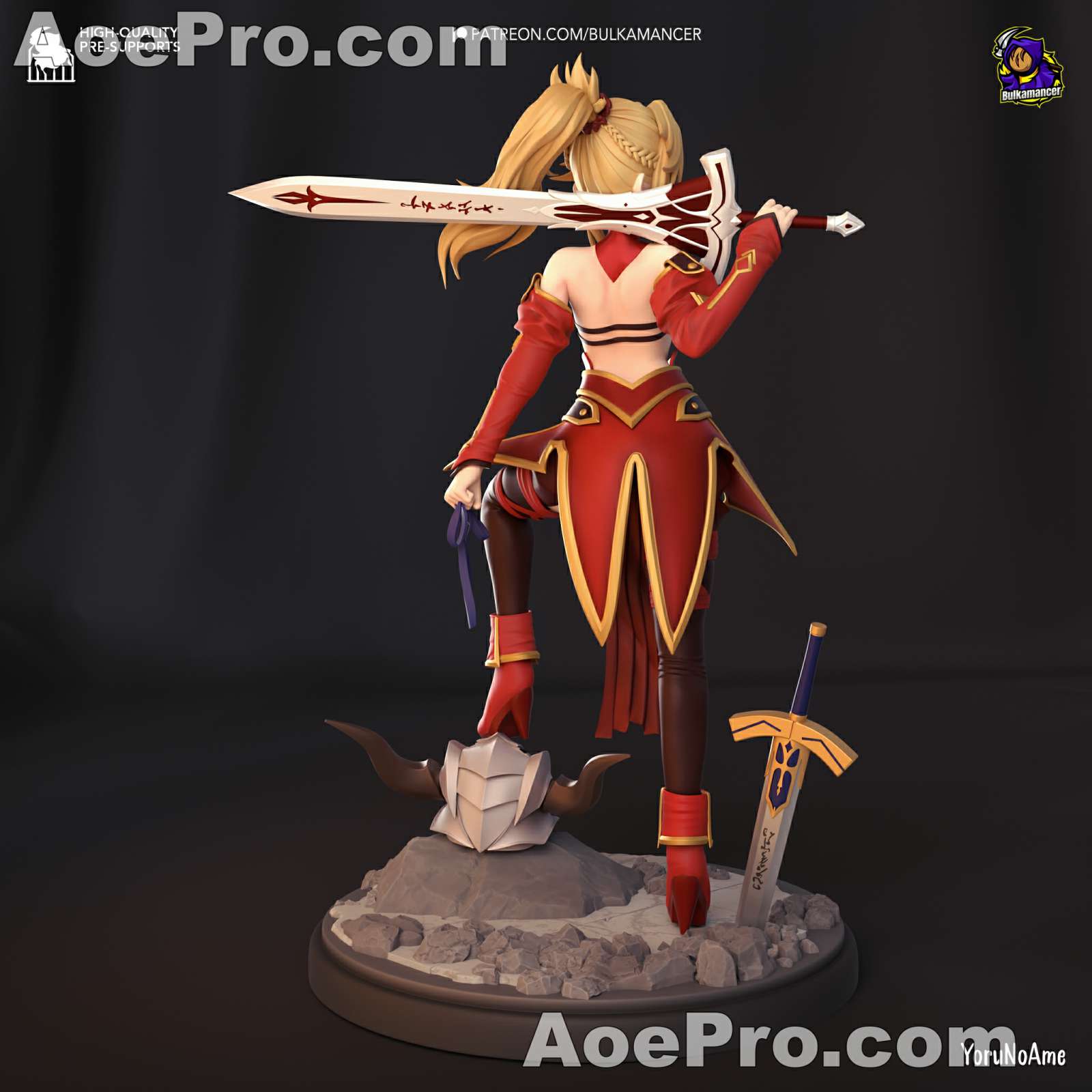 图片[6]|Bulkamancer Sculpts - Mordred Pendragon – 3D PRINTABLE Figure STL - NXlfB1|NXlfB1