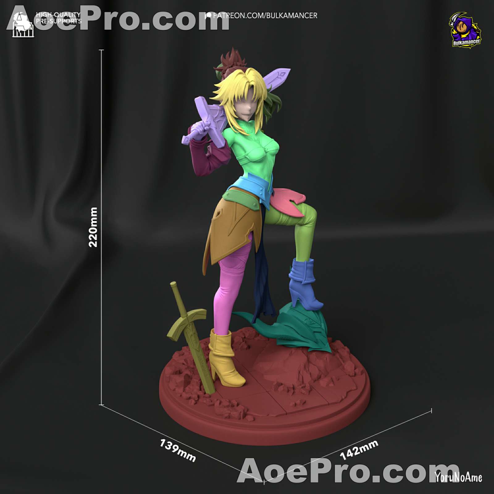 图片[7]|Bulkamancer Sculpts - Mordred Pendragon – 3D PRINTABLE Figure STL - NXlfB1|NXlfB1