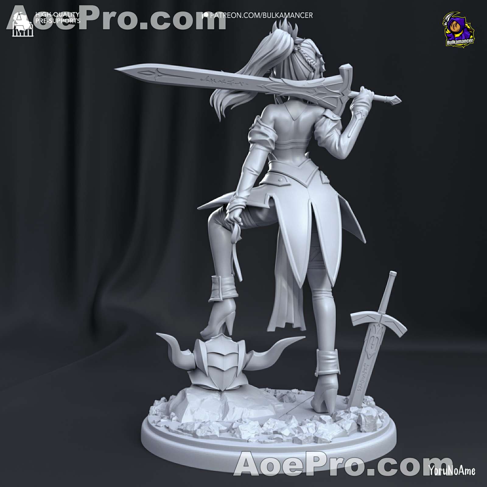 图片[10]|Bulkamancer Sculpts - Mordred Pendragon – 3D PRINTABLE Figure STL - NXlfB1|NXlfB1