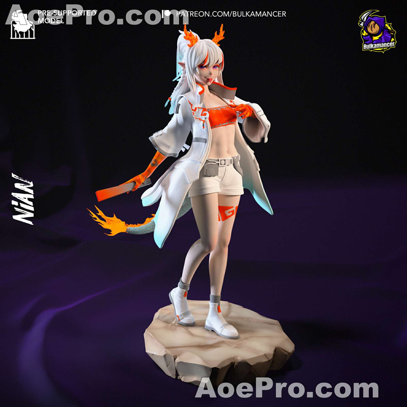 图片[1]|Bulkamancer Sculpts - Nian – 3D PRINTABLE Figure STL - NXlfB1|NXlfB1