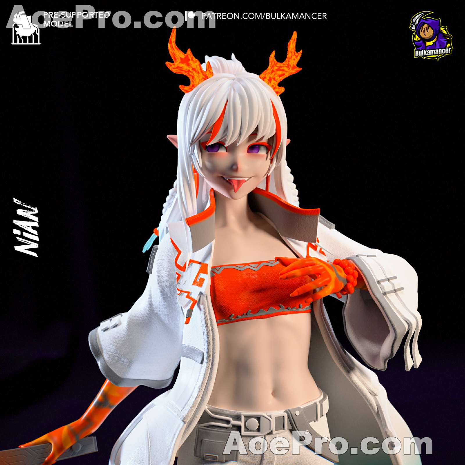 图片[2]|Bulkamancer Sculpts - Nian – 3D PRINTABLE Figure STL - NXlfB1|NXlfB1