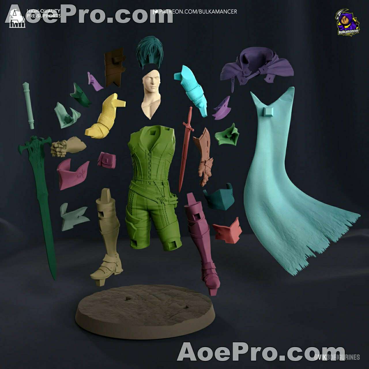 图片[2]|Bulkamancer Sculpts - Clive – 3D PRINTABLE Figure STL - NXlfB1|NXlfB1