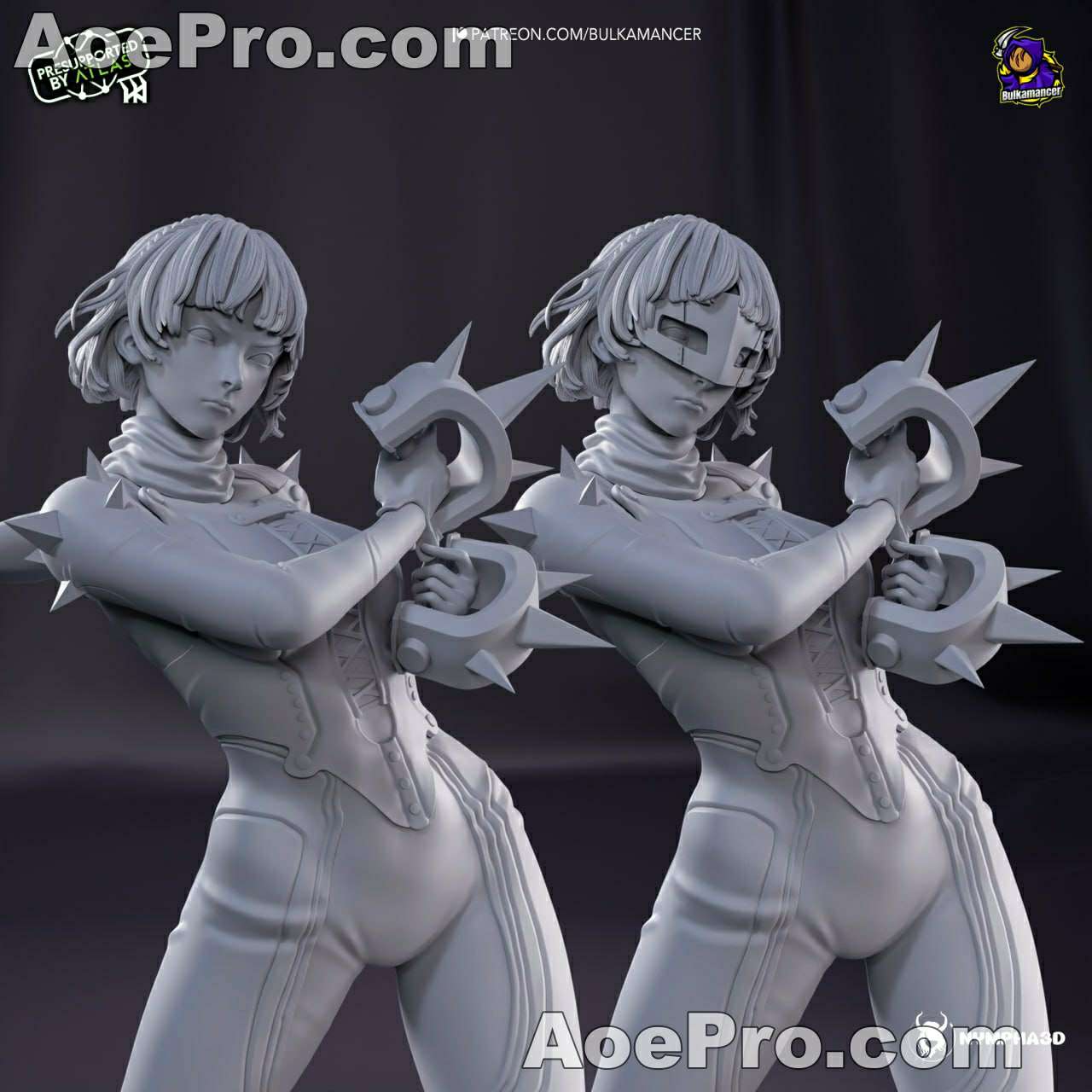 图片[6]|Bulkamancer Sculpts - Makoto – 3D PRINTABLE Figure STL - NXlfB1|NXlfB1