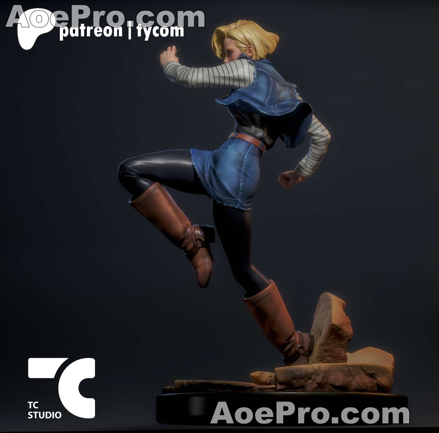 图片[8]|TC Random Collectibles - Android 18 – 3D Print Model Figure STL - NXlfB1|NXlfB1